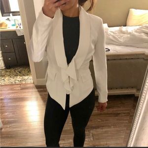 Bebe white Blazer